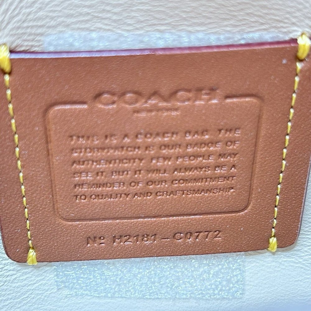 NWT $550 Coach Pillow Tabby 26 Brass Ivory C0772 Shoulder Bag Crossbody - Picture 4 of 11